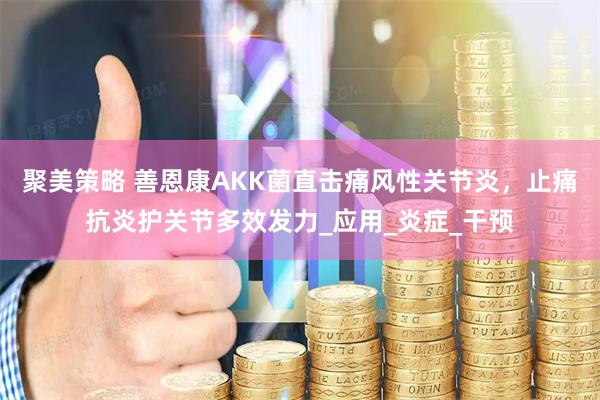 聚美策略 善恩康AKK菌直击痛风性关节炎，止痛抗炎护关节多效发力_应用_炎症_干预