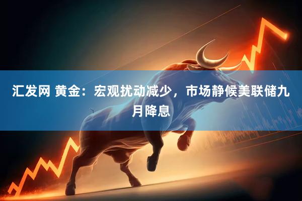 汇发网 黄金：宏观扰动减少，市场静候美联储九月降息